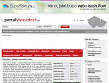 Tablet Screenshot of portalvarnsdorf.cz
